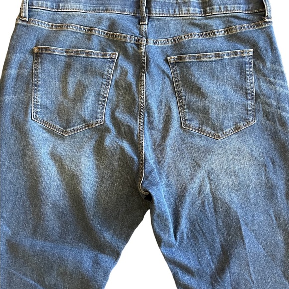 St John's Bay Flare High Rise Secretly Slender Jeans Size 18 - Picture 6 of 10